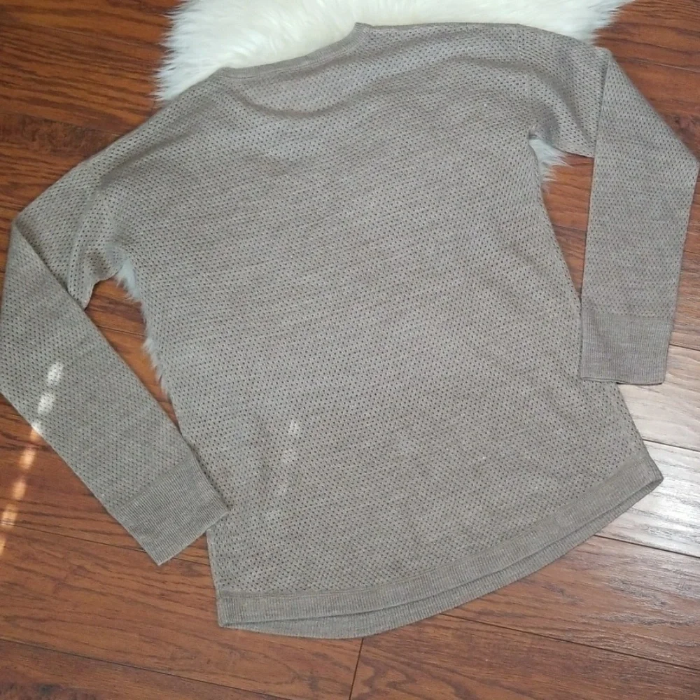 Sweet Romance Taupe Sweater